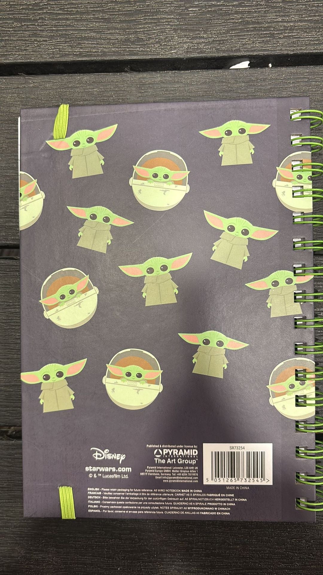 Quaderno A5 Star Wars The Mandalorian Naps And Snacks - Sr73254 Quaderno A5 Star Wars The Mandalorian Naps And Snacks - Sr73254